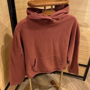 Cozy Women’s Hooded Fleece Pullover - Dusty Rose
